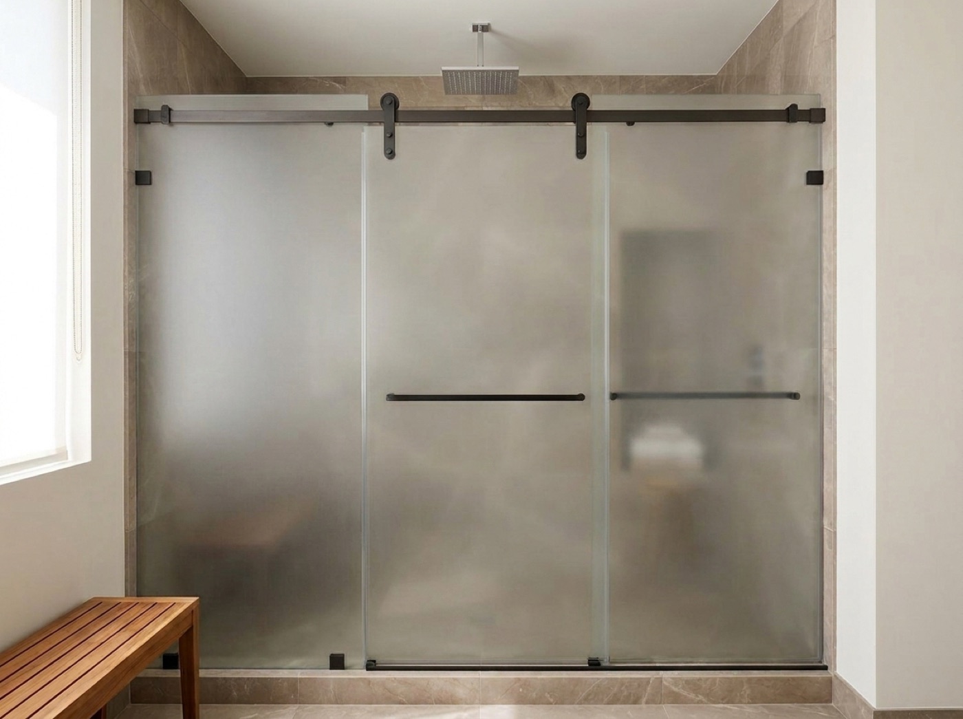 Sliding & Bypass Shower Doors by Fortune Shower Doors for a Richmond, Michigan bathroom