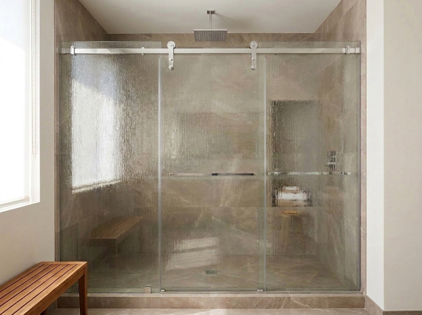 Bathtub & Tub Shower Doors by Fortune Shower Doors for a Lake Orion, Michigan bathroom