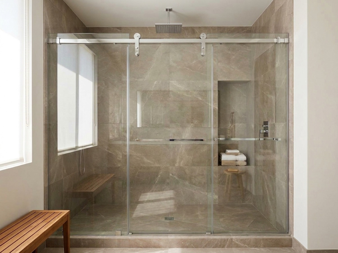 Hotel and multi-family shower specs in metro Detroit