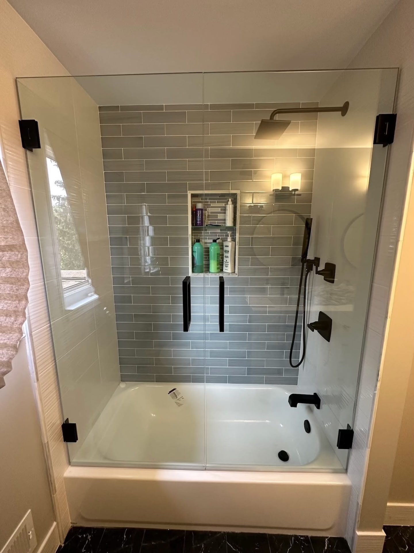 bathroom remodel shower doors