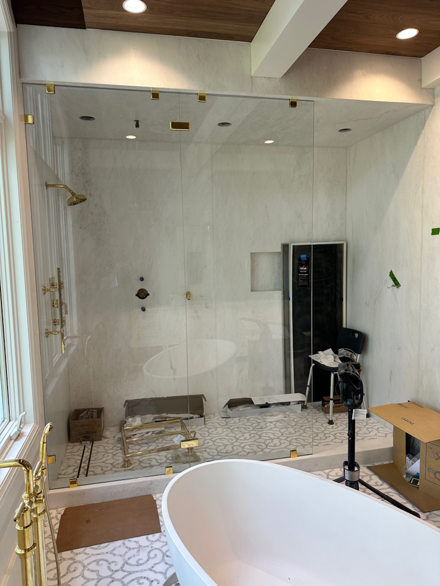 frameless shower doors Auburn Hills